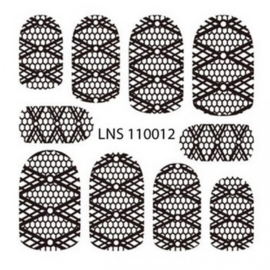 lns-11012 Metal Filigree sticker