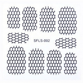 sfls-002 Metal Filigree sticker