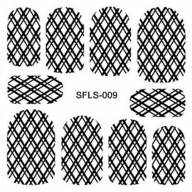 sfls-009 Metal Filigree sticker