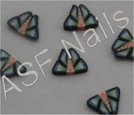 Fimo Butterfly  (25st.)  Item 59 - 60 - 61