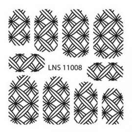 lns-11008 Metal Filigree sticker