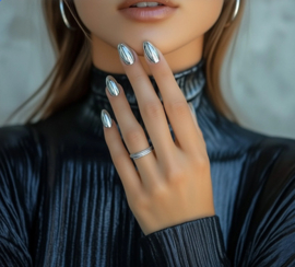 Metallic NoWipe Gel silver 5g