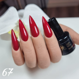 ASF Gelpolish 8ml. kleur 67 Sexy Red