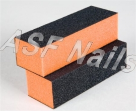 Zwart/Orange blok 100/180 - 10 stuks