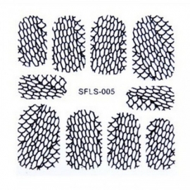 sfls-005 Metal Filigree sticker