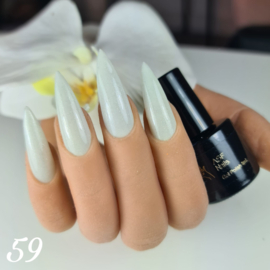 ASF Gelpolish 8ml. kleur 59 Glitter White