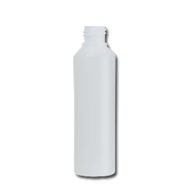 FLES 250 ML HDPE WIT (incl. dop)