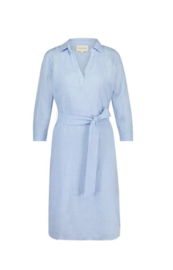 MaraMay - Charlize - jurk & riem - licht blauw
