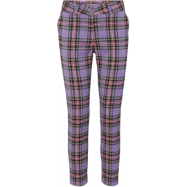 Costamani - check lilac pants