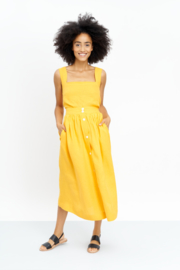 Jungle Folk - Rachel top - Banana yellow