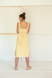 Suite13 - Dress Gina - Beeswax stipes