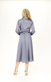 DUE AMANTI -  VERONICA GREY BLUE LONG DRESS