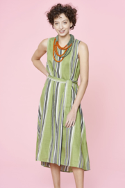 Gazel - Dress Gelib - Grey stripes