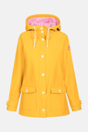 Derbe - raincoat - yellow - cotton  pink lining