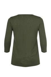 QNEEL - Top- A Line - Olive 
