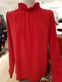 NH - Silk Blouse - Red