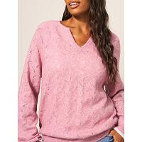 Whitestuff -  Jennie Pointelle Jumper - Pink