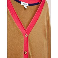 Whitestuff - Sally smart cardigan - deep brown