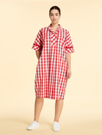 Marina Rinaldi - Dress  cotton - red