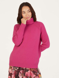 Thought - Col Pullover - Magenta PInk