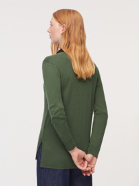 Nicethings - V neck cardigan - green