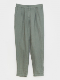 White Stuff - Maddie linen trouser -  green