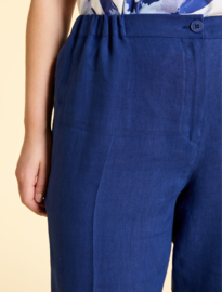 MARINA RINALDI - LINE TROUSERS - CHINA BLUE