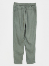 White Stuff - Maddie linen trouser -  green