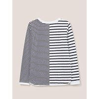 whitestuff - cassie stripy t shirt - Navy