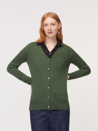 Nicethings - V neck cardigan - green