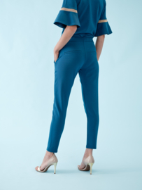 CRISTINA BARROS - Comfy broek - Aqua blauw