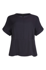 Qneel - Jersey dress oversized - dark blue