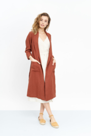 Jungle Folk - Prema Coat - Teracotta