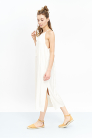 Jungle Folk - Ella Dress - Ivory - Silk