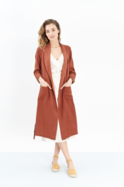 Jungle Folk - Prema Coat - Teracotta