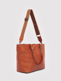 Nicethings - Eco leather brown bag