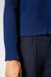 Lanius - Pullover organic virgin wool - Royal blue