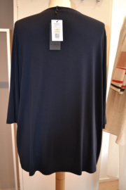 Qneel - Bamboo jersey t'shirt - donker blauw