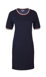 Ze-Ze Cotton Dress - Blue