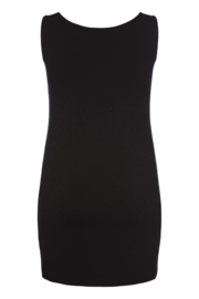 Qneel - Bamboo jersey dress - shaped - dark blue 