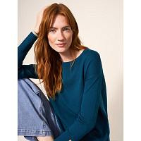 Whitestuff - Olive knitted jumper - Teal