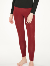 THOUGHT - BAMBOO BASE LAYER LEGGIN  - RUBY RED