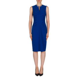 Joseph Ribkoff  - blue pearl dress