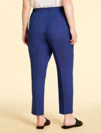 MARINA RINALDI - LINE TROUSERS - CHINA BLUE