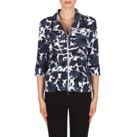 Joseph Ribkoff - Cotton stretch Jacket