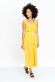 Jungle Folk - Rachel top - Banana yellow