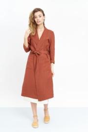 Jungle Folk - Prema Coat - Teracotta