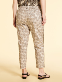 Marina Rinaldi - Gabardine trousers - Dark beige
