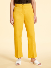 Marina Rinaldi - Cotton garbardine trousers - OCRA