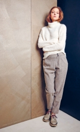 Cropped Trouser - wool